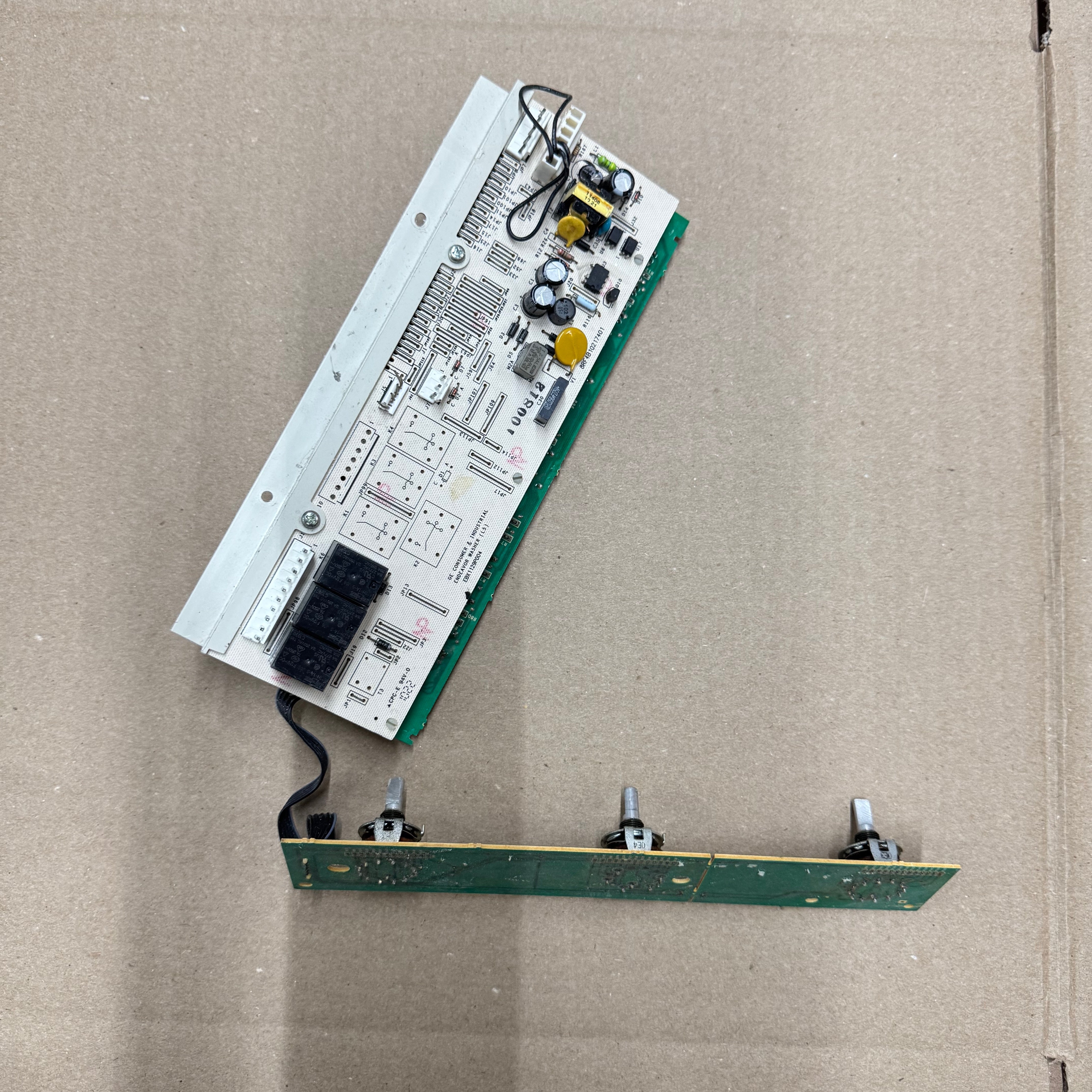 GE Washer Electronic Control Board (replaces WH12X10538) WH12X10614 EBX1129P004 GE Washer Electronic Control Board (replaces WH12X10538) WH12X10614 EBX1129P004